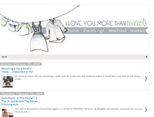 Tablet Screenshot of iloveyoumorethancarrots.com